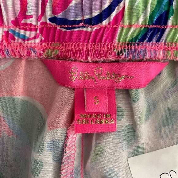 Lilly Pulitzer Katia Shorts Raise The Bar Small Viscose Polyester SS-1489 - Picture 6 of 10